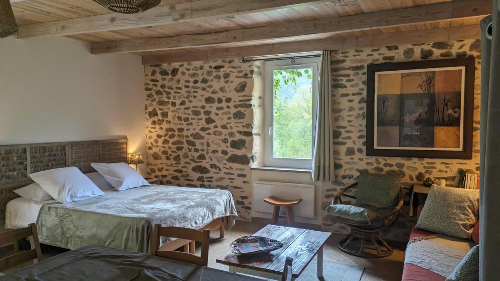 Les Jardins De Lumiere Bed & Breakfast Brusque Exterior photo